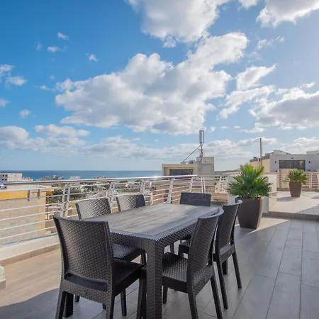 Kernice Penthouse With Sea And Country Views Of Xghajra Buitenkant foto